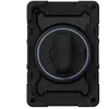 Samsung Mobeen GP-FPX216AECBW - Coque de protection pour tablette - robuste - 360° - noir - pour Galaxy Tab A9+