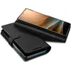 Coque Étui portefeuille - Spigen - S - Samsung Galaxy S25 Ultra - Cuir PU - Noir - Aimanté