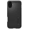 Coque de protection - Spigen - iPhone 16 - Noir - Semi-rigide - Élégant
