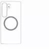 Coque magnétique pour Samsung Galaxy S25 Ultra Transparent