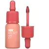 peripera Ink Velvet rouge à lèvres velouté teinte 27 Strawberry Nude 4...