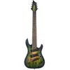 Cort KX508 MS II Marina Blueburst guitare électrique 8 cordes
