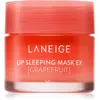 LANEIGE Lip Sleeping Mask EX masque de nuit régénérateur lèvres teinte Grapefruit 20 g