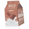 A’pieu One-Pack Milk Mask Chocolate masque de soin en tissu 21 g