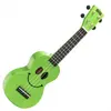 Mahalo U-Smile-Gn - Ukulele Smiley Vert + Housse