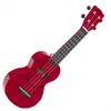 Mahalo U-Smile-Rd - Ukulele Smiley Rouge + Housse