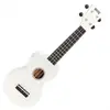 . Mahalo Rainbow MR1-WT. Ukulele Soprano blanc brillant + housse.