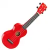 Mahalo Rainbow MR1-RD - Ukulele Soprano rouge brillant + housse