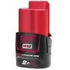 Milwaukee Batterie 12 V et 2 Ah Red Li-Ion M12B2-4932430064