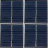 ALLAUVE 4 Pièces Mini Panneau Solaire 5v 0.8w Pour Projets Diy, Charge...
