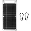 FLAMMKRAFT Panneau Solaire 6w 6v Monocristallin Étanche Avec Ports Usb...