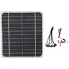 FLAMMKRAFT Panneau Solaire 10w 12v Pour Chargeur De Batterie Voiture E...