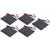 ALLAUVE Panneau Solaire Miniature 5 Pièces - 1,5v, 0,65w, 60x80x3mm, C...