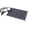 ALLAUVE Panneau Solaire 50w 16.5x10.6 Pouces, Chargeur De Batterie Sol...