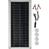 FLAMMKRAFT Panneau Solaire Polycristallin 20w Flexible Avec Contrôleur...