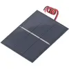 ALLAUVE Panneau Solaire Miniature 0.65w 1.5v Diy Avec Câble Pour Charg...