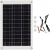 ALLAUVE Kit Solaire Flexible 20w Avec Double Port Usb - Panneau Photov...