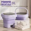 UVERBON Mini Machine À Laver Pliante 9L - 25 W - Pliable - Silencieux ...