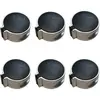 LIAIKI 6 Pièces Boutons Four Cuisinière Cuisinière à Gaz Boutons Allia...