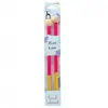 Aiguilles à tricoter 35 cm Bois Flair Du N°3 au 10 - Pony(...) -