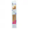 Aiguilles à tricoter 35 cm Bois Flair Du N°3 au 10 - Pony(...) -