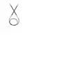 KnitPro KP41203 Aiguilles Fixes Circulaires Bois Noir/Argent 100 cm x 2,5 mm