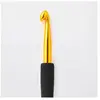Non communiqué Crochet en aluminium doré avec poignée souple N° 2 à N°6 - Knitpro(...) -