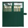 GENERIQUE Kit Aiguilles à tricoter Bamboo 25 cm N°3 à 10 - Knitpro(...) - Vert
