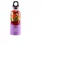 Niceeshop Juicer Blender Portable 500 Ml Electrique Rechargeable Avec USB Chargeur Câble Pour Fruits Légumes Violet