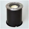 LAMPENWELT.COM Lucande luminaire encastré dans le sol LED Jos, rond, orientable, IP67