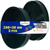2 Pièces Filtre Charbon pour Hotte Aspirante 196 x 30 mm avec le Code ...