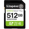 Kingston Cartes mémoire SD Canvas Select Plus 512Go SDXC Gen3 150MB/s ...