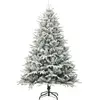 Sapin De Noël arbre De Noël Artificiel À Flocons De Neige Vert 240 Cm ...
