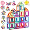 DARMOWADE 50 Pièces Blocs de Construction Magnétiques Enfants Educatif...