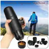 Machine à café portable TEMPSA - Cafetière à pression - 140ml - Pour extérieur