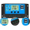 FOCTRO Régulateur De Charge De Panneau Solaire Pwm, 12 V/24 V, 30 A, É...