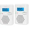 Lot de 2 mini détecteurs de monoxyde de carbone sans fil, alimentés pa...