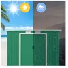 Abri de jardin en métal - Bonne qualité - 2.05 m² - Vert - Traditionne...