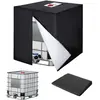 LIIYIELA Housse De Réservoir Ibc 420d Pour Réservoir D'Eau 1000 L - Bâ...