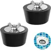 TEHTUY Bouchon D'Hiver Pour Piscine, 2pcs Bouchons D'Hiver En Caoutcho...