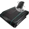TEHTUY Toile De Paillage Avec 30pcs De Piquets Contre Les Mauvais Herb...