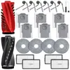 Lot De 24 Accessoires Pour Robot Aspirateur Roborock Saros 10R 2 Bross...