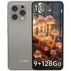 Smartphone Pas Cher DOOGEE N55 - 9Go + 128Go/1TB - Batterie 5150mAh - Écran de 6.56" - 13MP - Android 14 Double SIM/OTG/GPS Gris