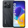 BLACKVIEW WAVE 8C Smartphone 6.56" 6Go + 64 Go/jusqu'à 1To 4700mAh Android 14 13MP Téléphone portable 4G Double Sim GPS - Noir