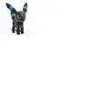 Qumox Animal en Peluche Pokémon Umbreon Noctali 23cm