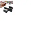 OHP Kit de 80 Feutres Marqueur Huile-alcool Double 1mm-6mm 80 Couleurs Graphique + Sac de Crayon pour général Noir