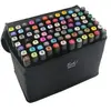 OHP Kit de 80 Feutres Marqueur Huile-alcool Double 1mm-6mm 80 Couleurs...
