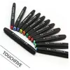 OHP Kit de 80 Feutres Marqueur Huile-alcool Double 1mm-6mm 80 Couleurs Graphique + Sac de Crayon pour la conception de l'architecture Noir