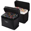 OHP Kit de 80 Feutres Marqueur Huile-alcool Double 1mm-6mm 80 Couleurs...