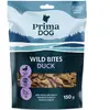 150g PrimaDog Wild Bites Soft Snack Canard & Héliotrope Chien
